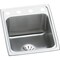 Elkay Classic SS 17"x22"x10-1/8", Single Bowl Drop-in Sink w/Perfect Drain DLR172210PDOS4 - alternate 6